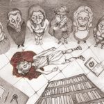 L’Escriba – Crim – Dibuix Sara Costa