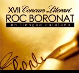 XVII Concurs literari Roc Boronat