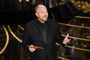 HOLLYWOOD, CA - FEBRUARY 28:  Actor Louis C.K. speaks onstage during the 88th Annual Academy Awards at the Dolby Theatre on February 28, 2016 in Hollywood, California.  (Photo by Kevin Winter/Getty Images)
