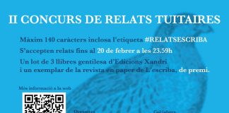 Torna el concurs tuitaire de L’escriba!