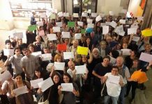 La intervenció per part de l’Estat a la Institució de les Lletres Catalanes incita una encartellada a Barcelona