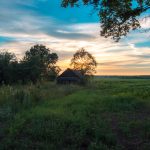 village-sunset-barn-tree-house-cornfield-1427203-pxhere.com