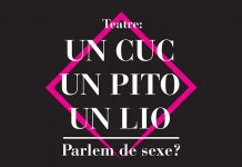 ETC TEATRE. Un cuc, un pito, un lio: parlem de sexe?