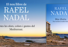 Rafel Nadal visita la llibreria Muntanya de Llibres