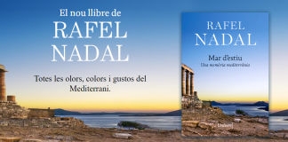 Rafel Nadal visita la llibreria Muntanya de Llibres