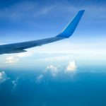 shooting from an airplane window