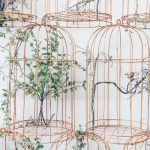 Bird nest decoration on wall